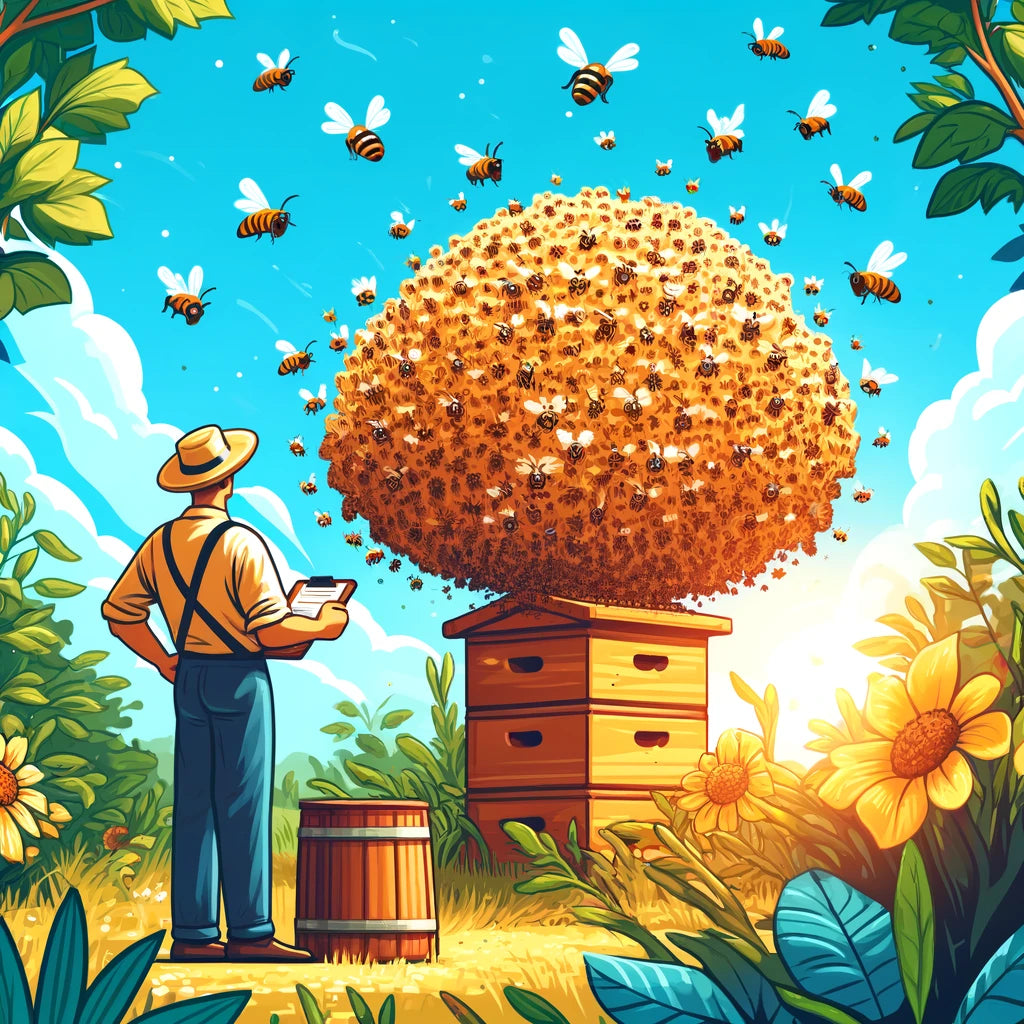 Unveiling the Mystery of Honey Bee Swarms: A Closer Look
