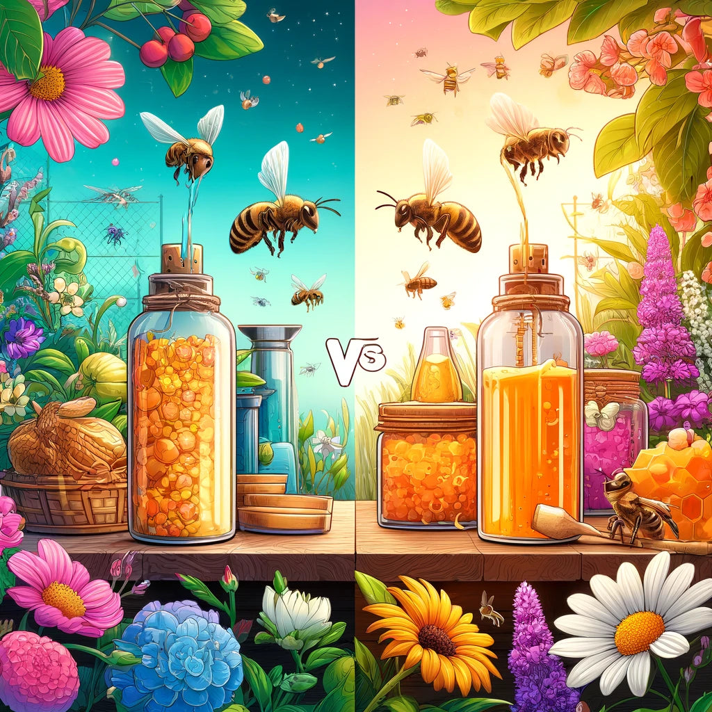 Natural vs. Synthetic - Different Bee Trap Attractants