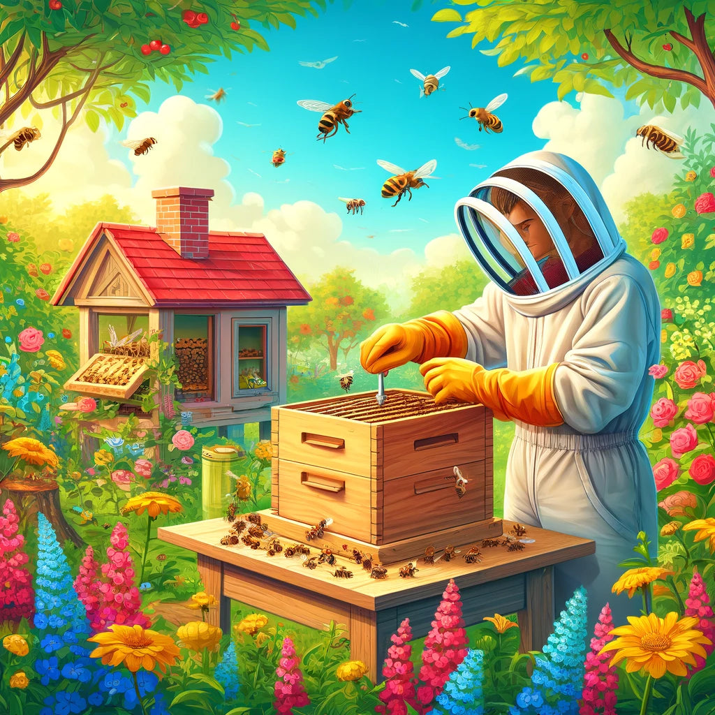 How to Make Your Own Beehive Beetle Traps