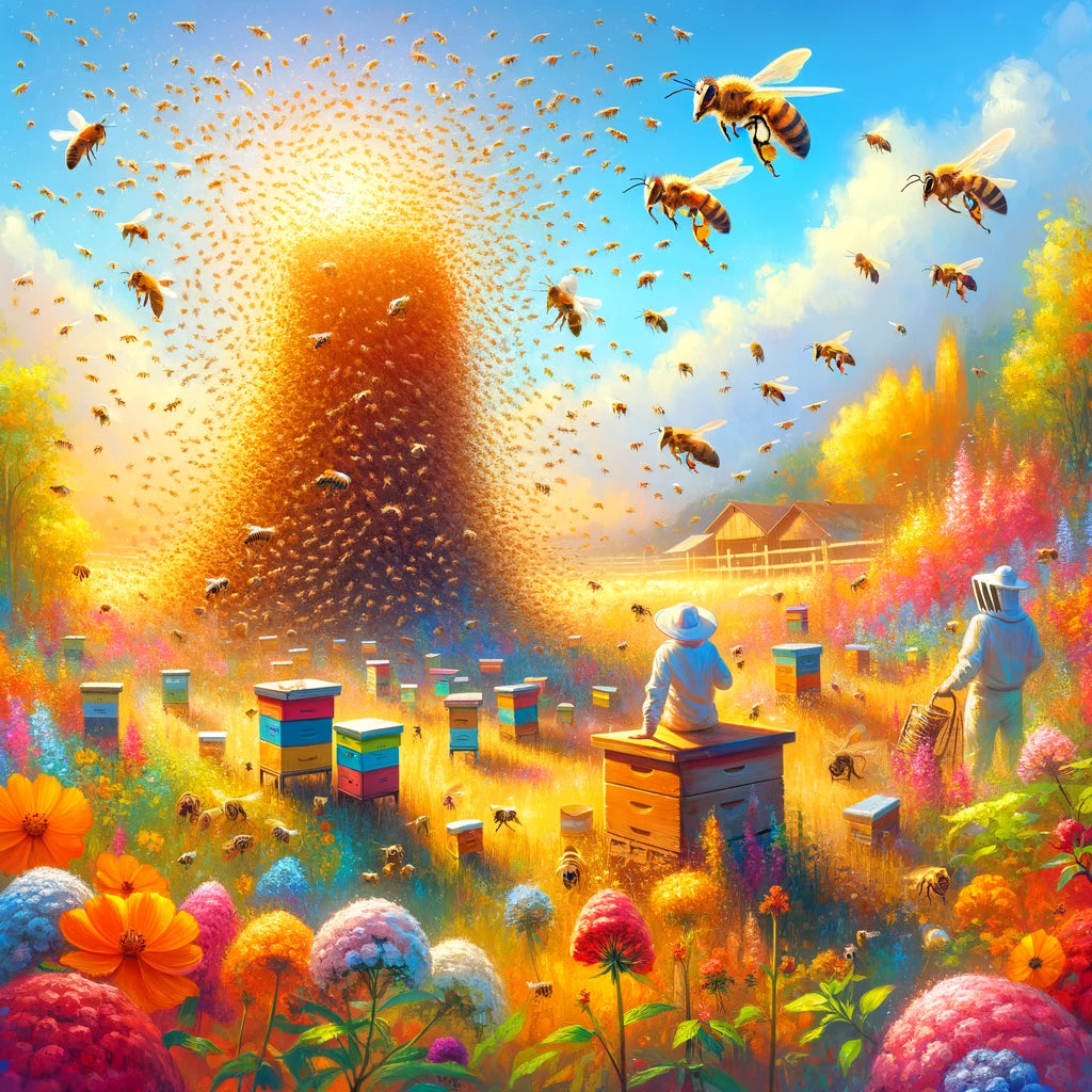 Bee Swarming Behavior: Season Impact Bee Swarming Times