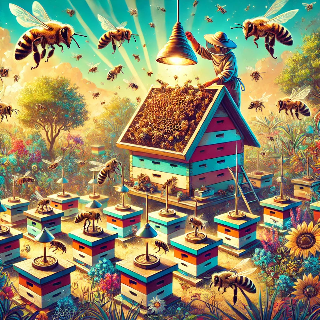 Bait Hives to Lure Bee Swarms