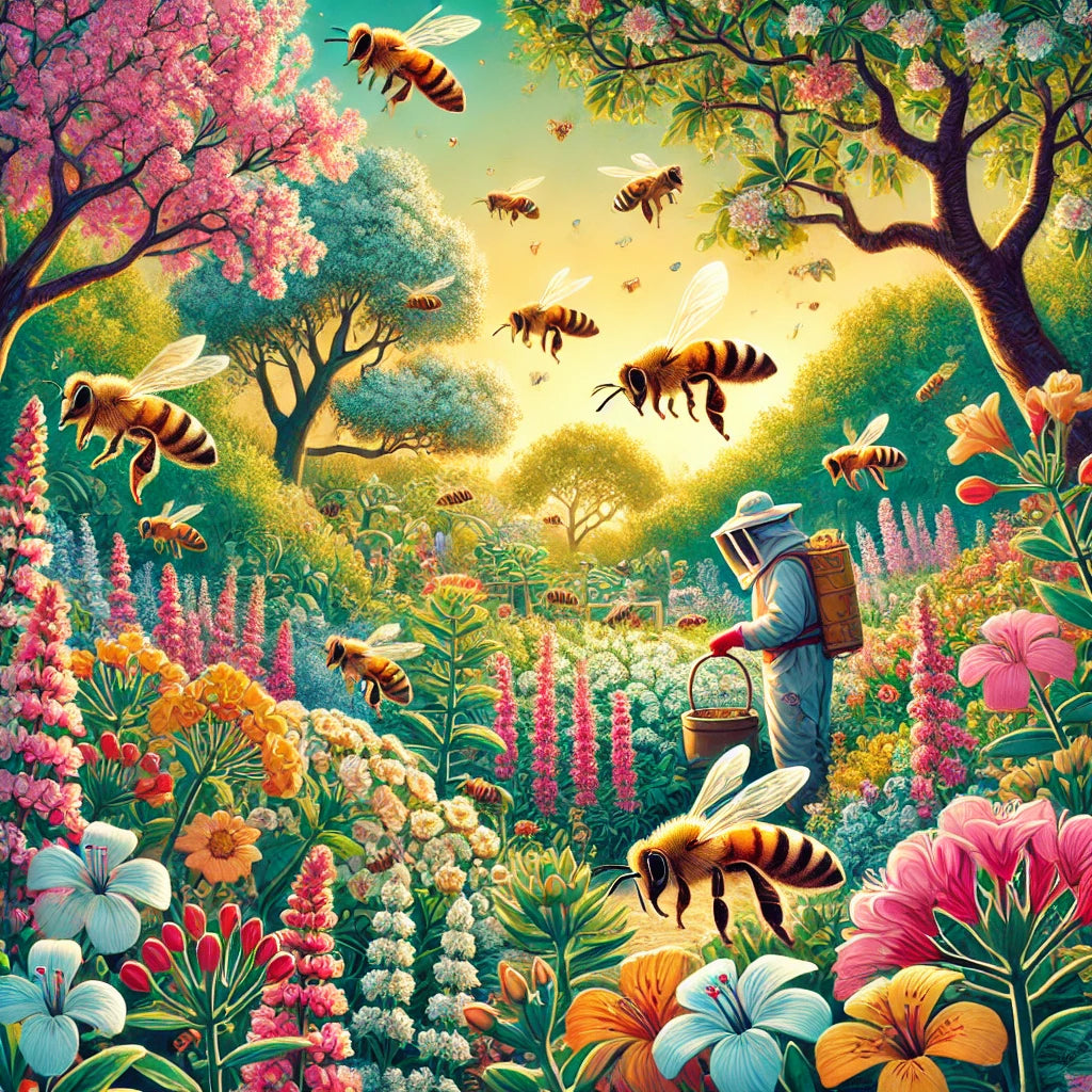 Flowering Trees for Honey Bees: How to Save the Bee