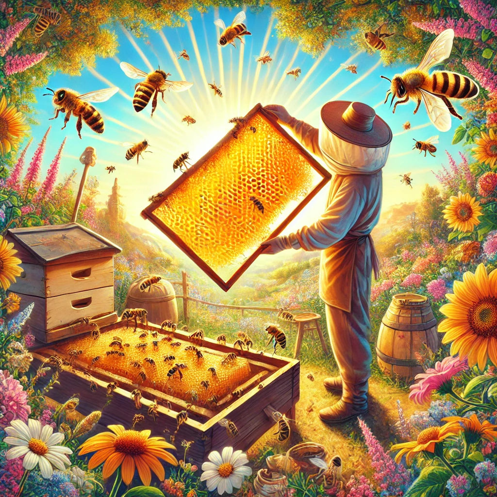 The Art of Beekeeping: Embracing the Honey Bee Comeback with Comb Honey