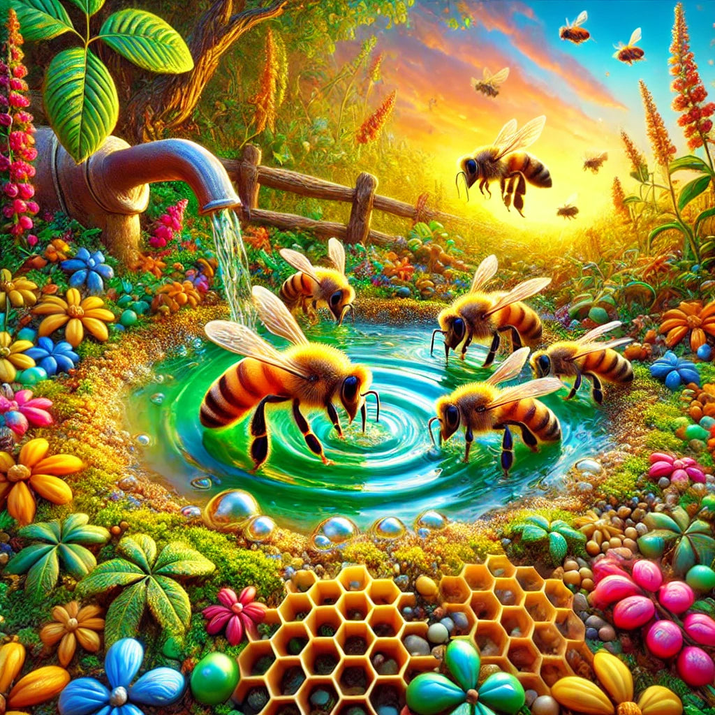 Honey Bees Love That Dirty Water, But Why?