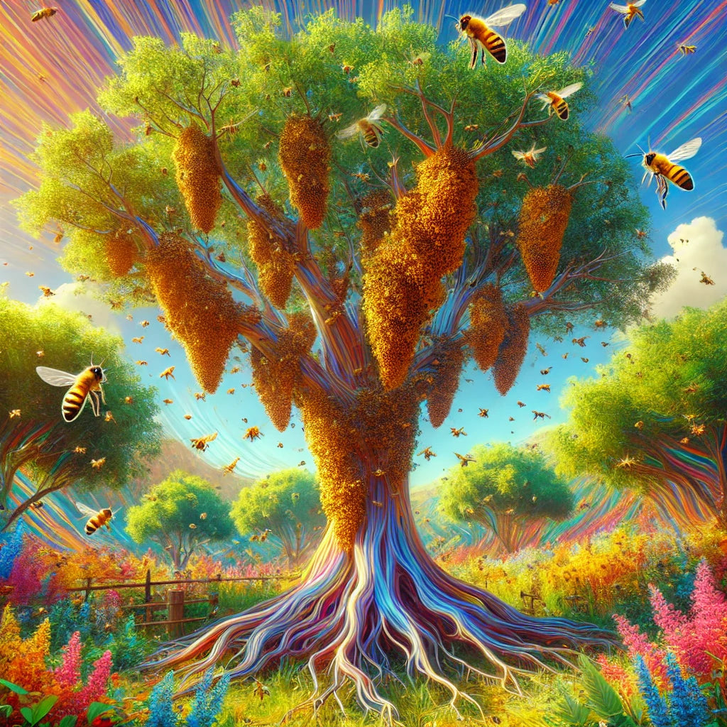 Swarm of Bees in My Tree: How One Tree Hosted Three Swarms