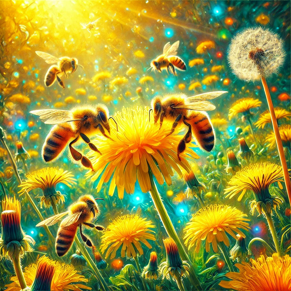Spring Dandelions: A Key Bee Supply for Early Pollinators