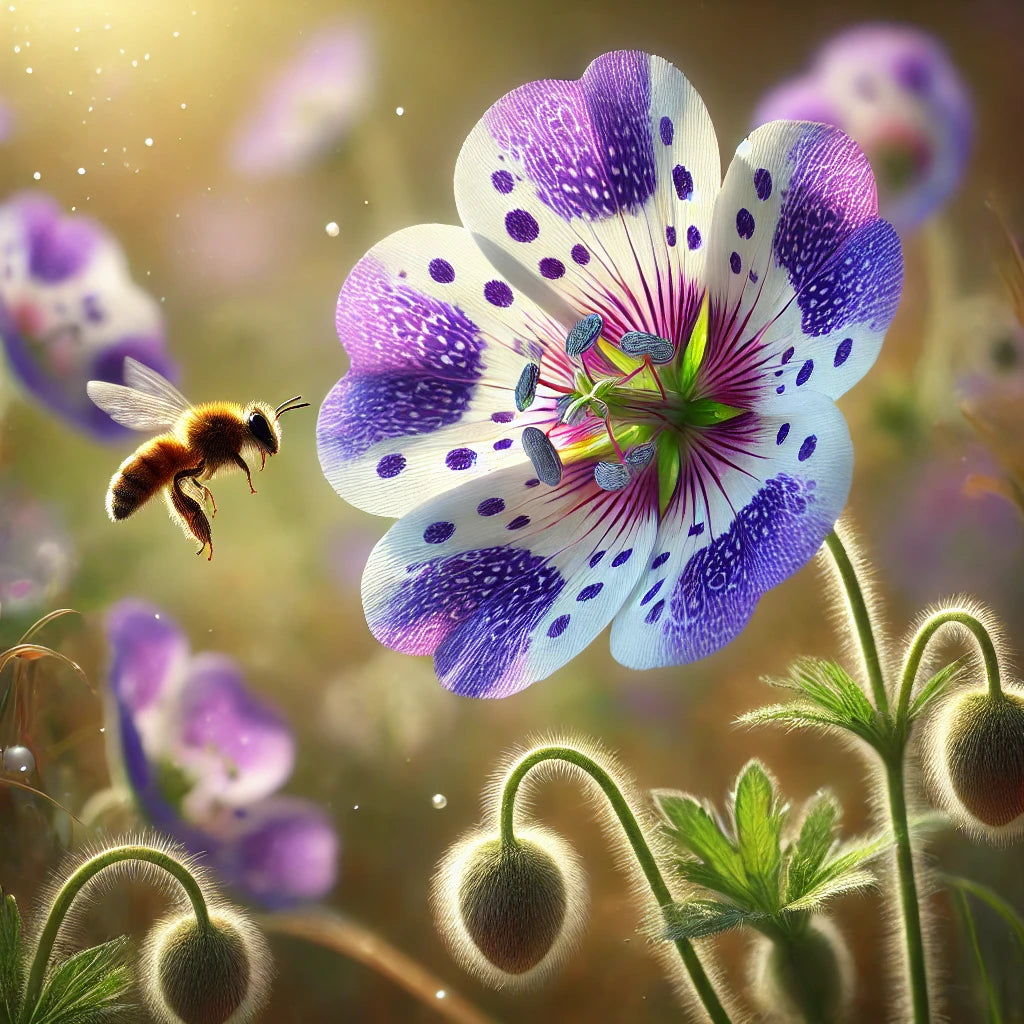 Fivespot Flower: Bee Bee's Spot for Native Pollinators
