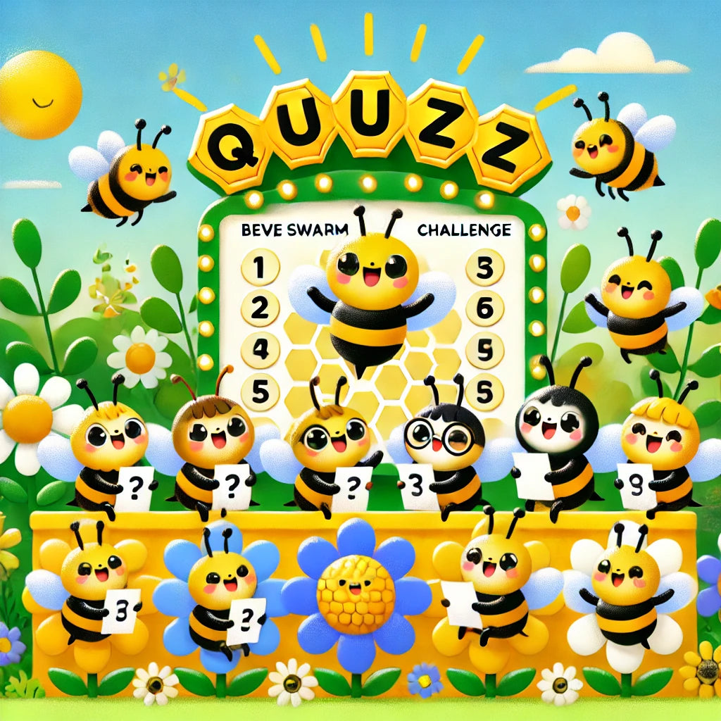 Quiz Bee and Bee Swarm Quiz Challenges