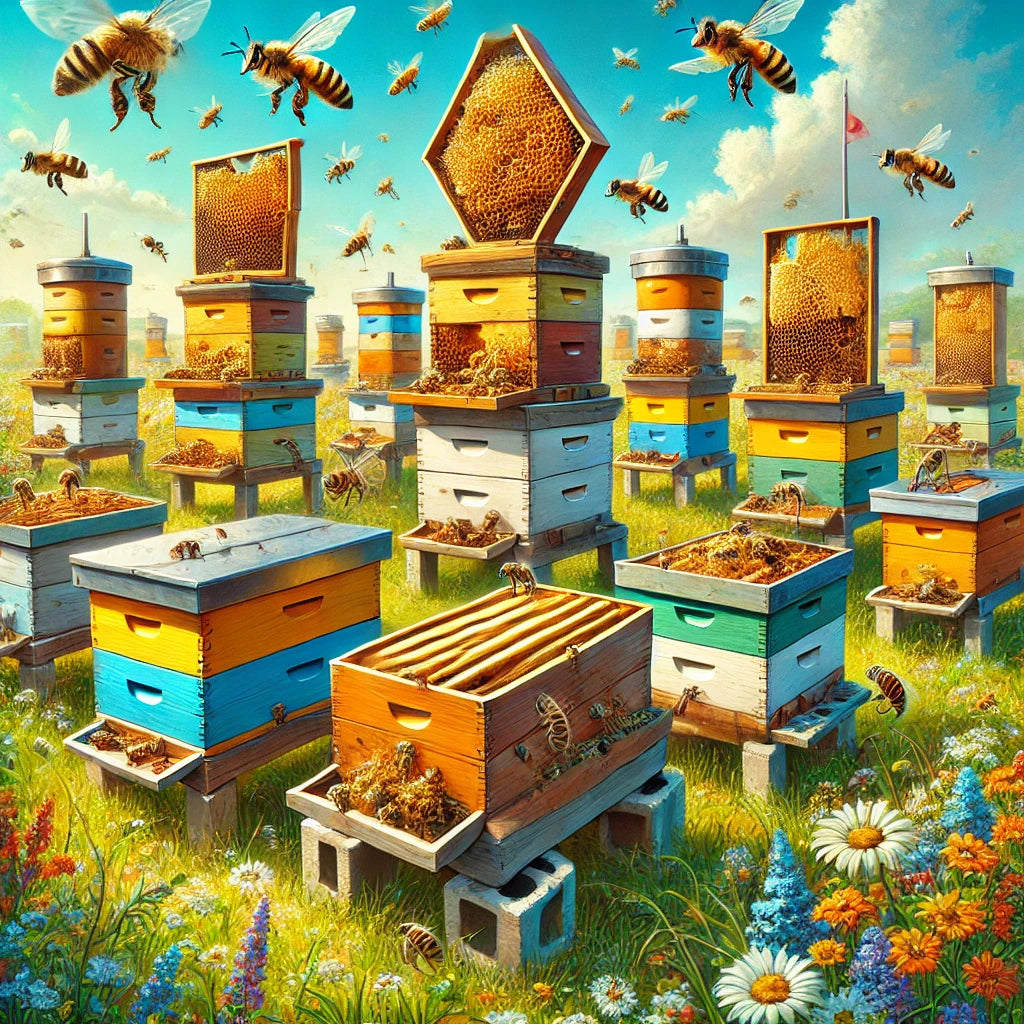 Bee Hive Stands
