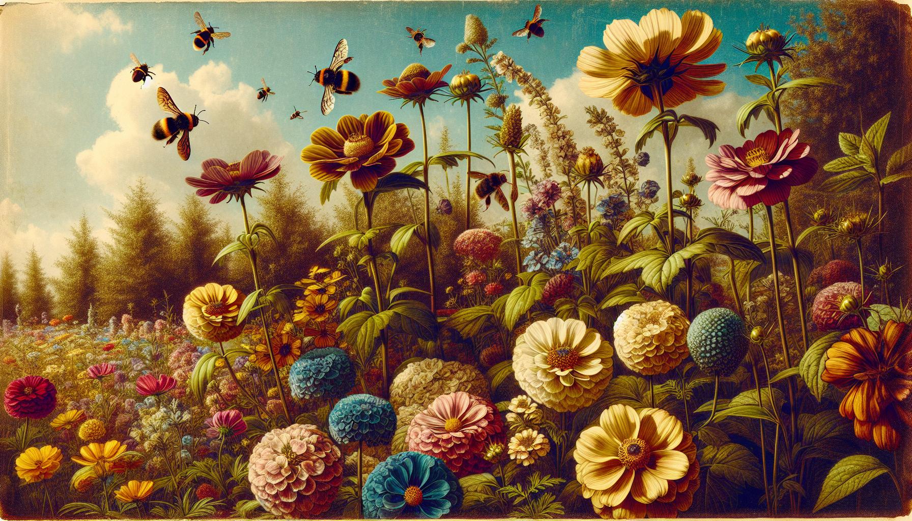 all different kinds of bees