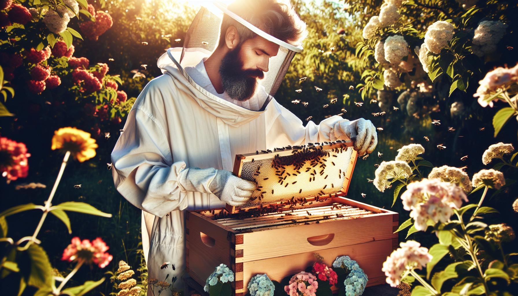 bee harvesting