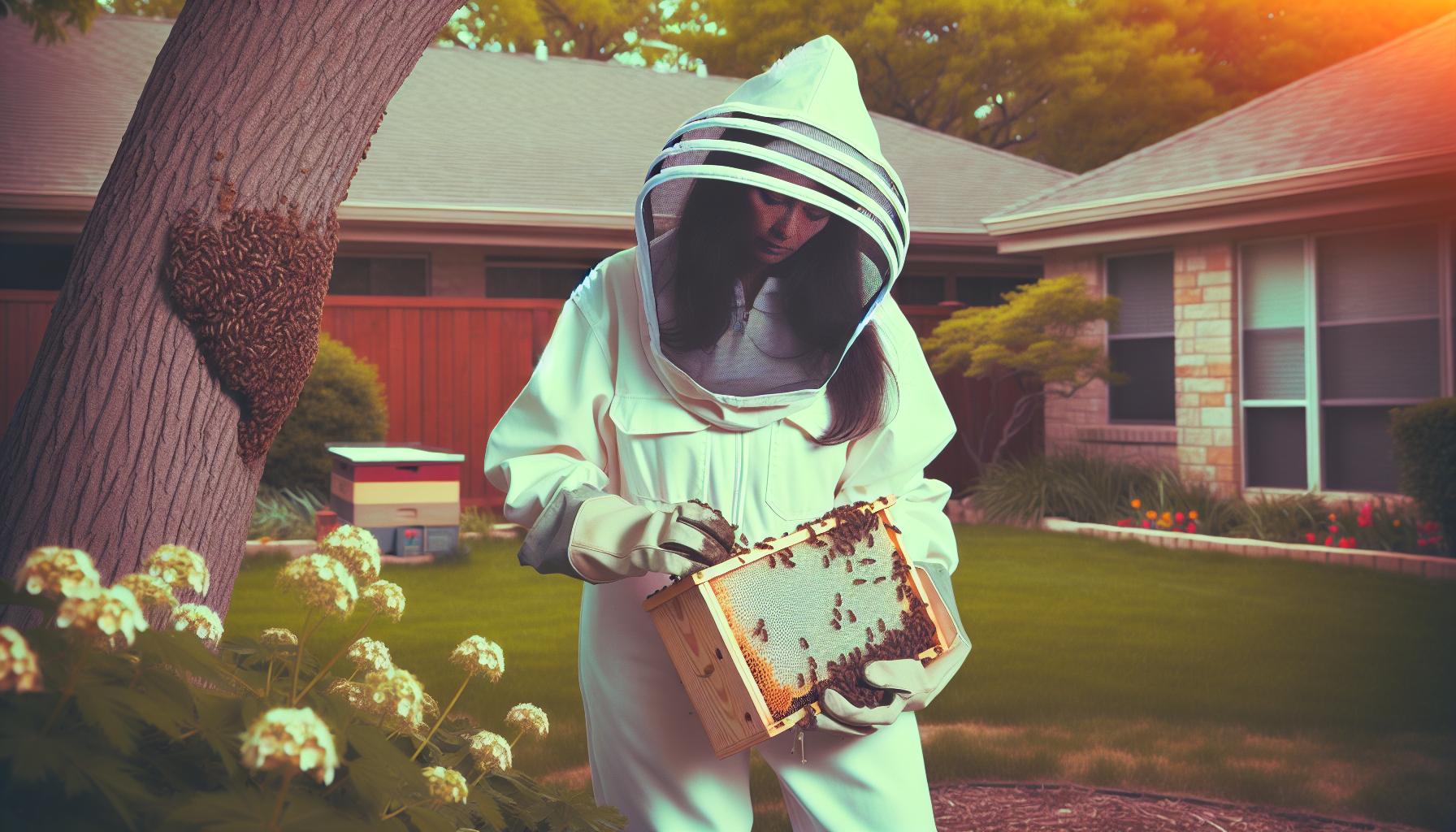 bee hive removal service