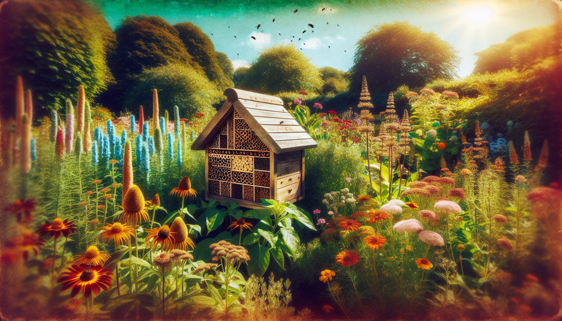 bee pollinator house