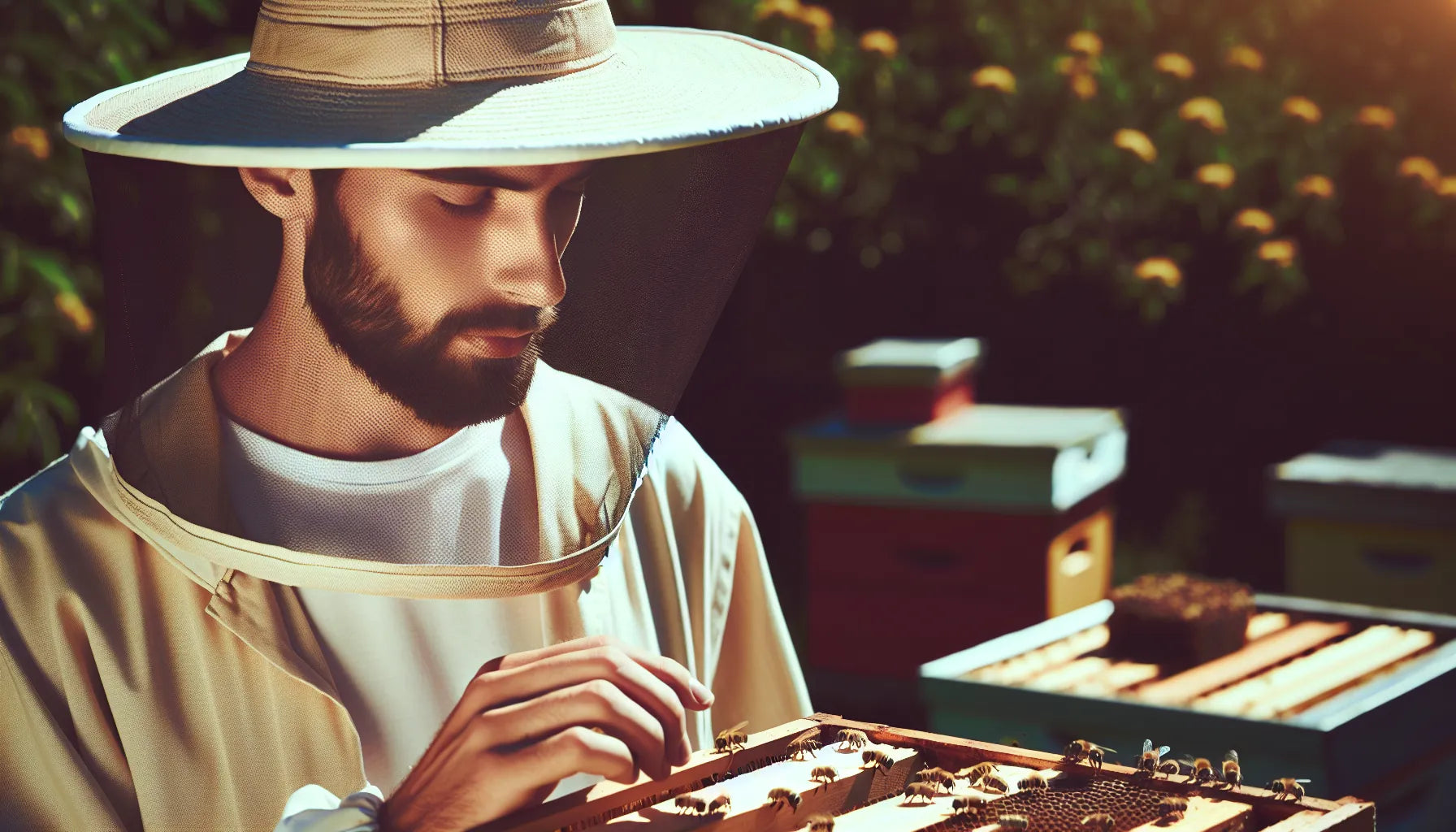 bee protection hat