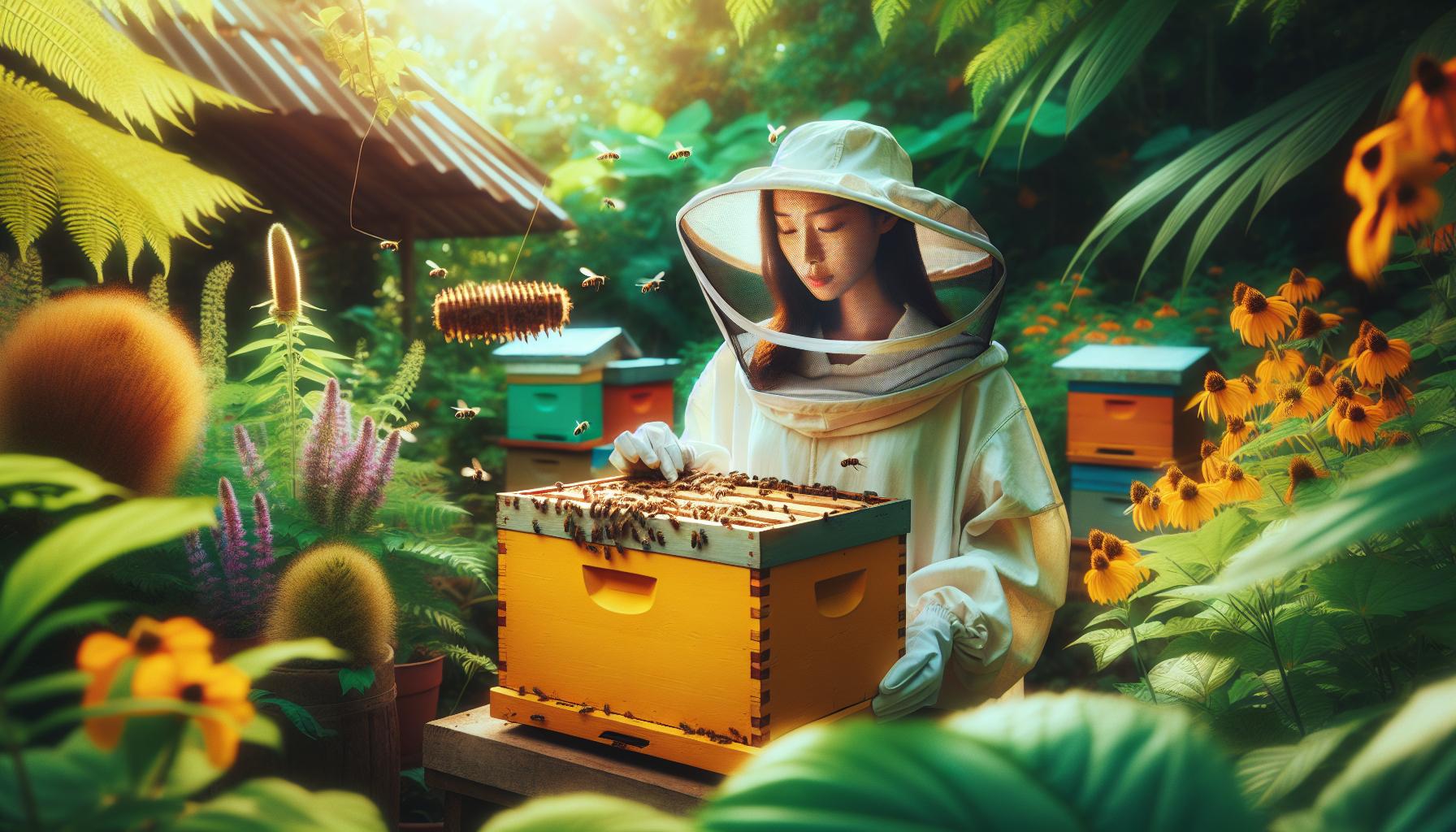 honey bee hive box