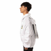 Thumbnail for Swarm Commander Beekeeper Unisex Jacket Regular Cloth with removable veil - Side Image
