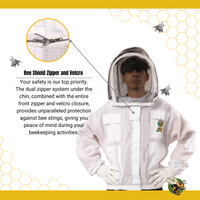 Thumbnail for Swarm Commander Triple Layer Fully Ventilated Bee Jacket - XS to 5XL