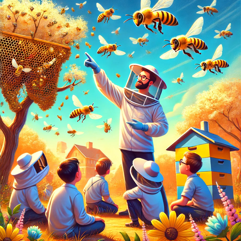 Bee Swarm Season: Why and How Honey Bees Swarm