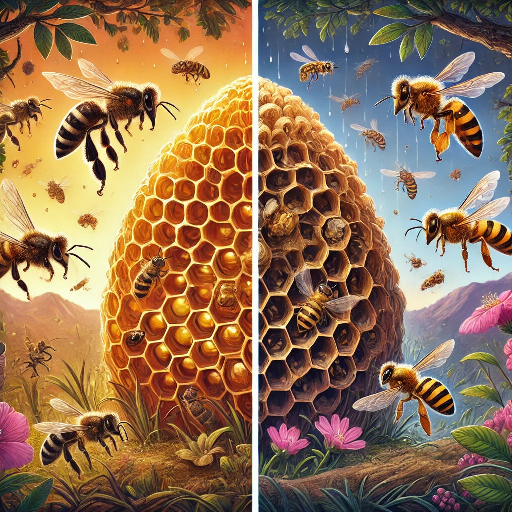 Honey Bee Nest vs. Wasp Nest: Key Differences