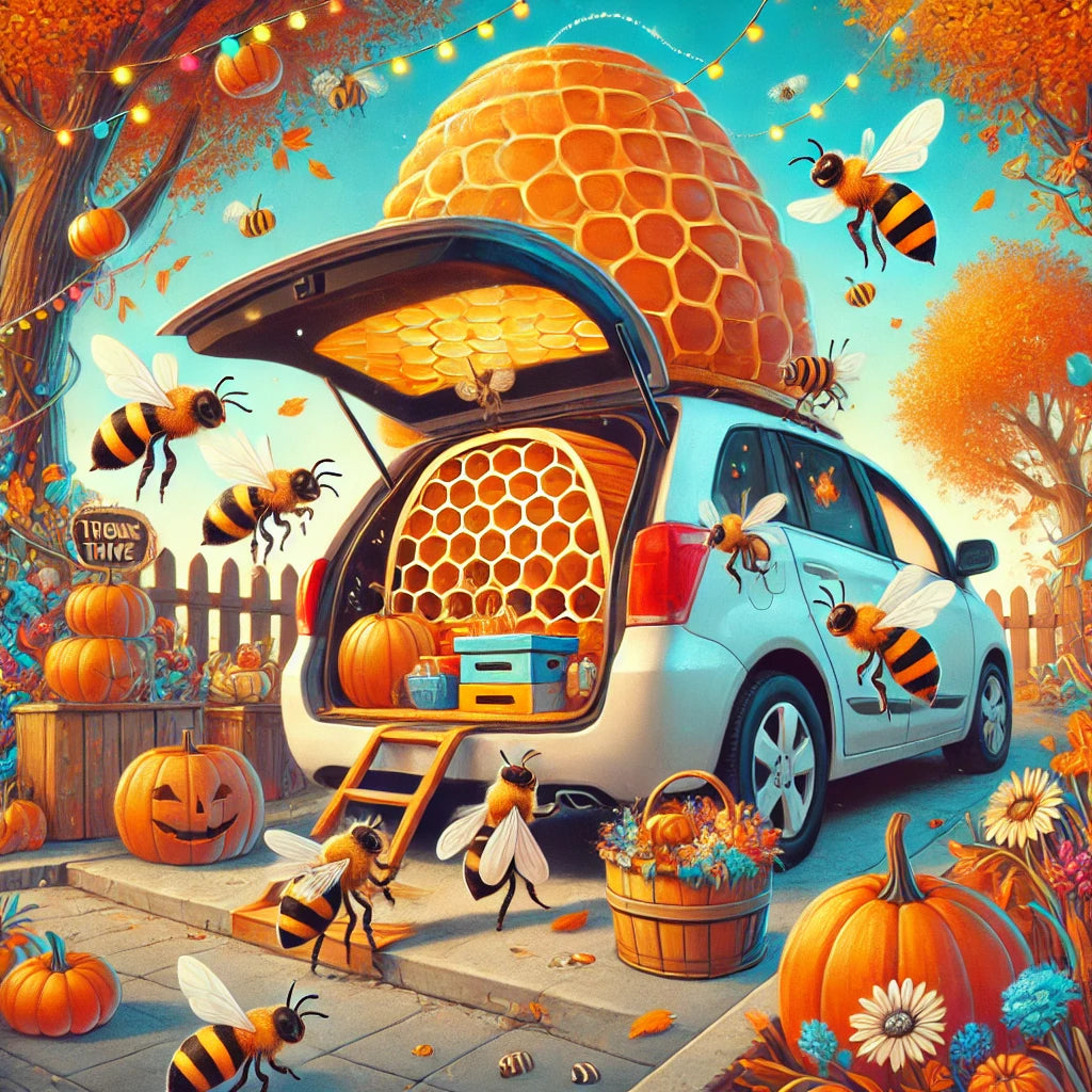 Bee Hive Trunk or Treat: Honey Bees Have Their Own Agenda