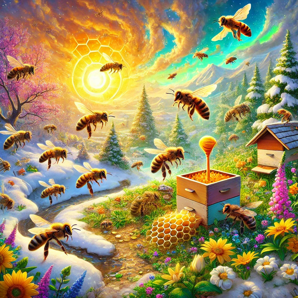 Bees Winter Solstice: Start of Bee Season & Honey Production