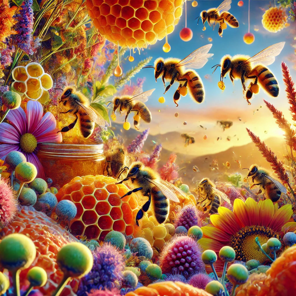 Pollen Variety And Beehive Nutrition Boosting Honey Bee Health Swarm Pollen variety and beehive nutrition boosting honey bee health swarm