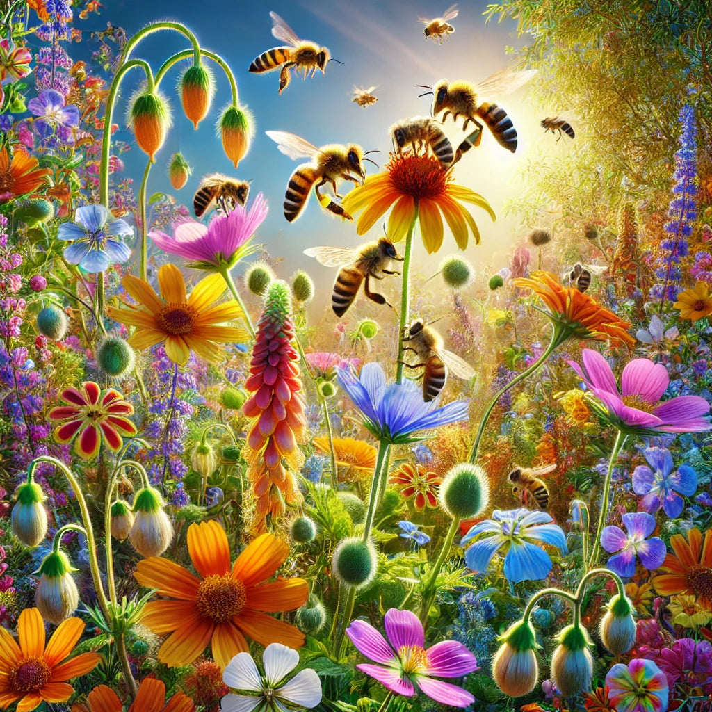 Bee and Flower Mutualism: How Plant-Pollinator Relationships Boost Biodiversity