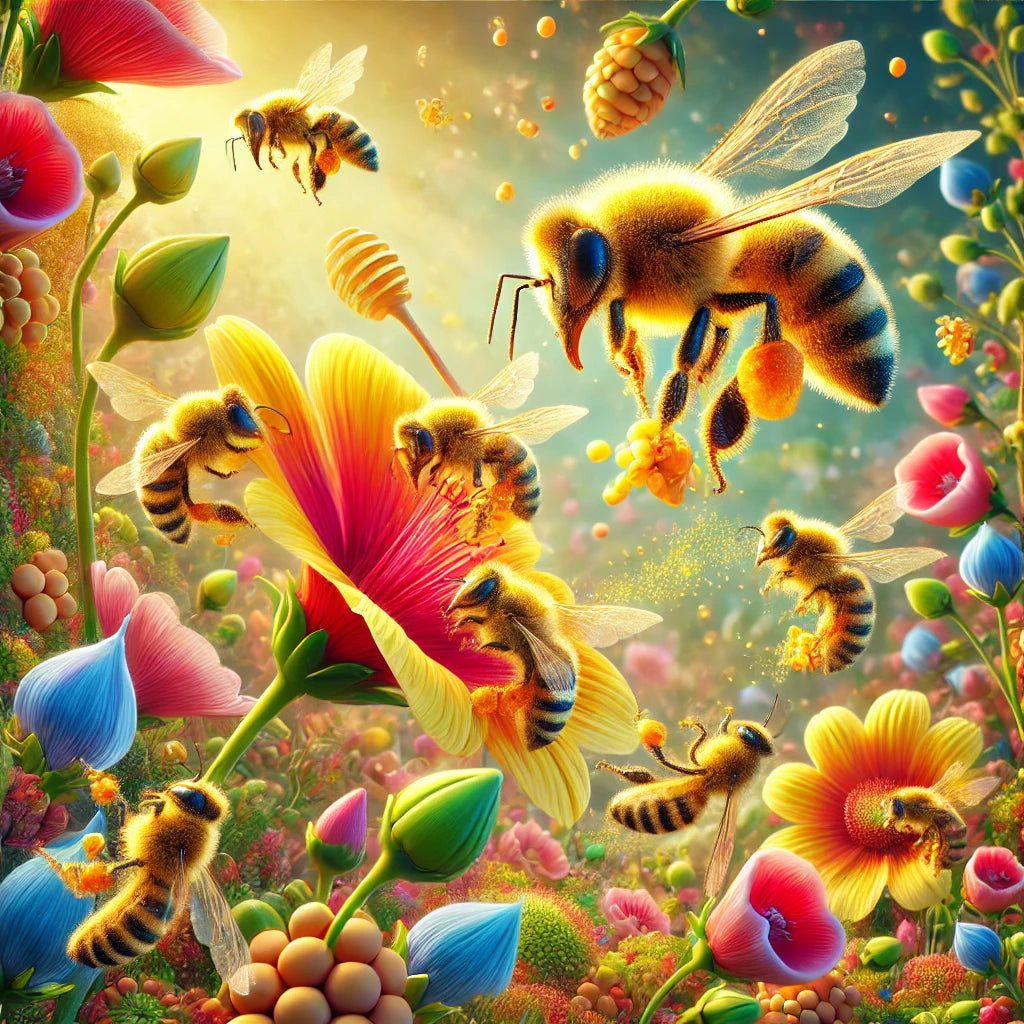 Why Do Bees Pollinate Flowers? Transfer Pollen Between Flowers