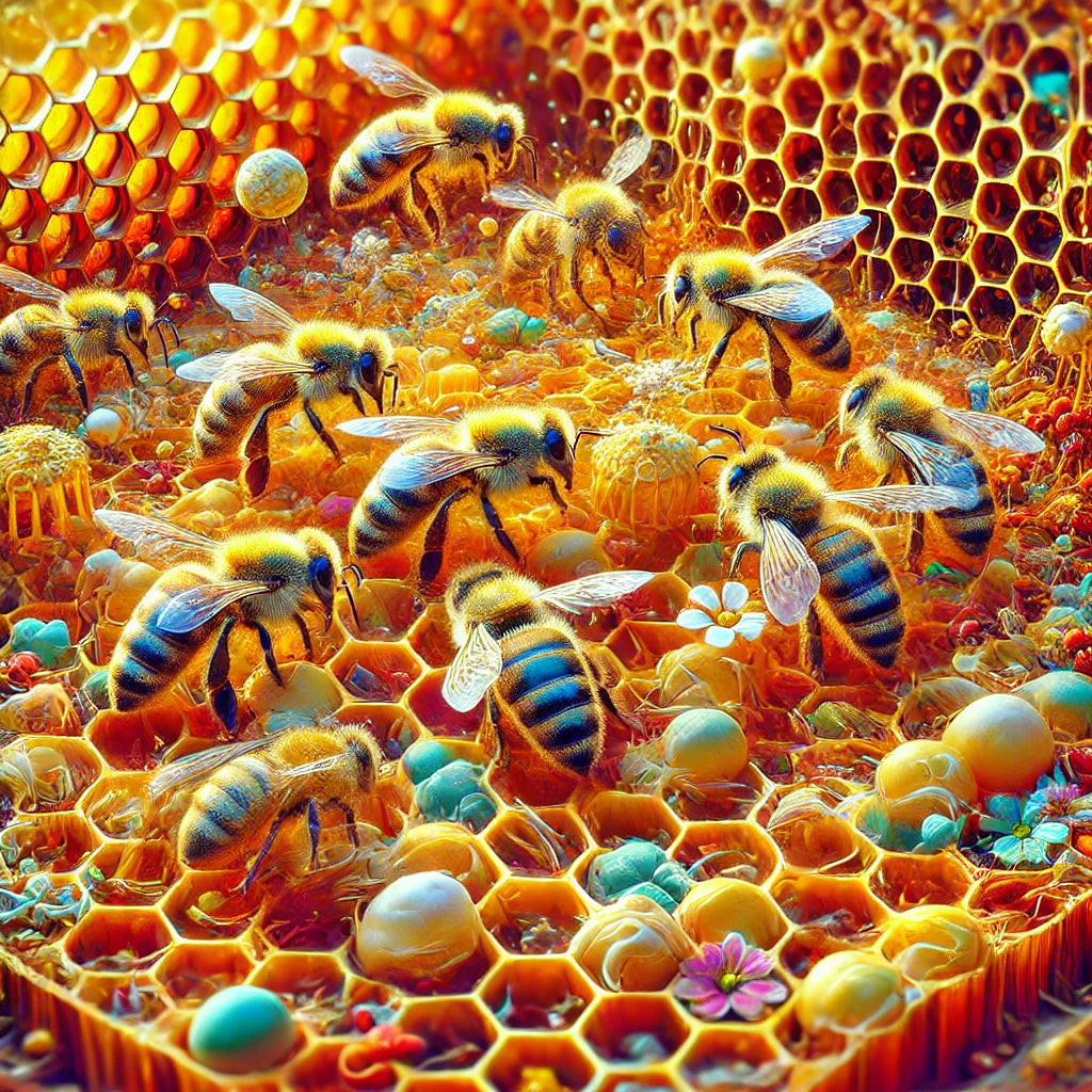 Honey Bee Pollen Transfers