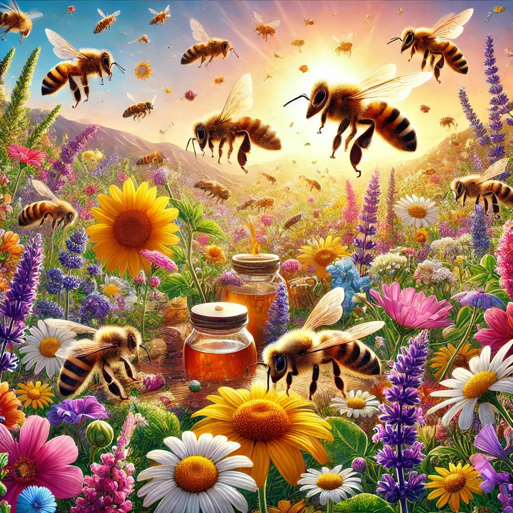 Foraging Habits of Different Types of Honey Bees