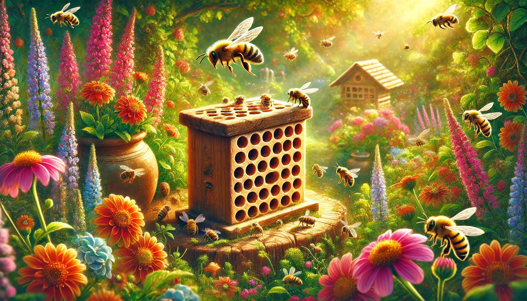How to Make an Awesome Mason Bee Nesting Block for Your Garden