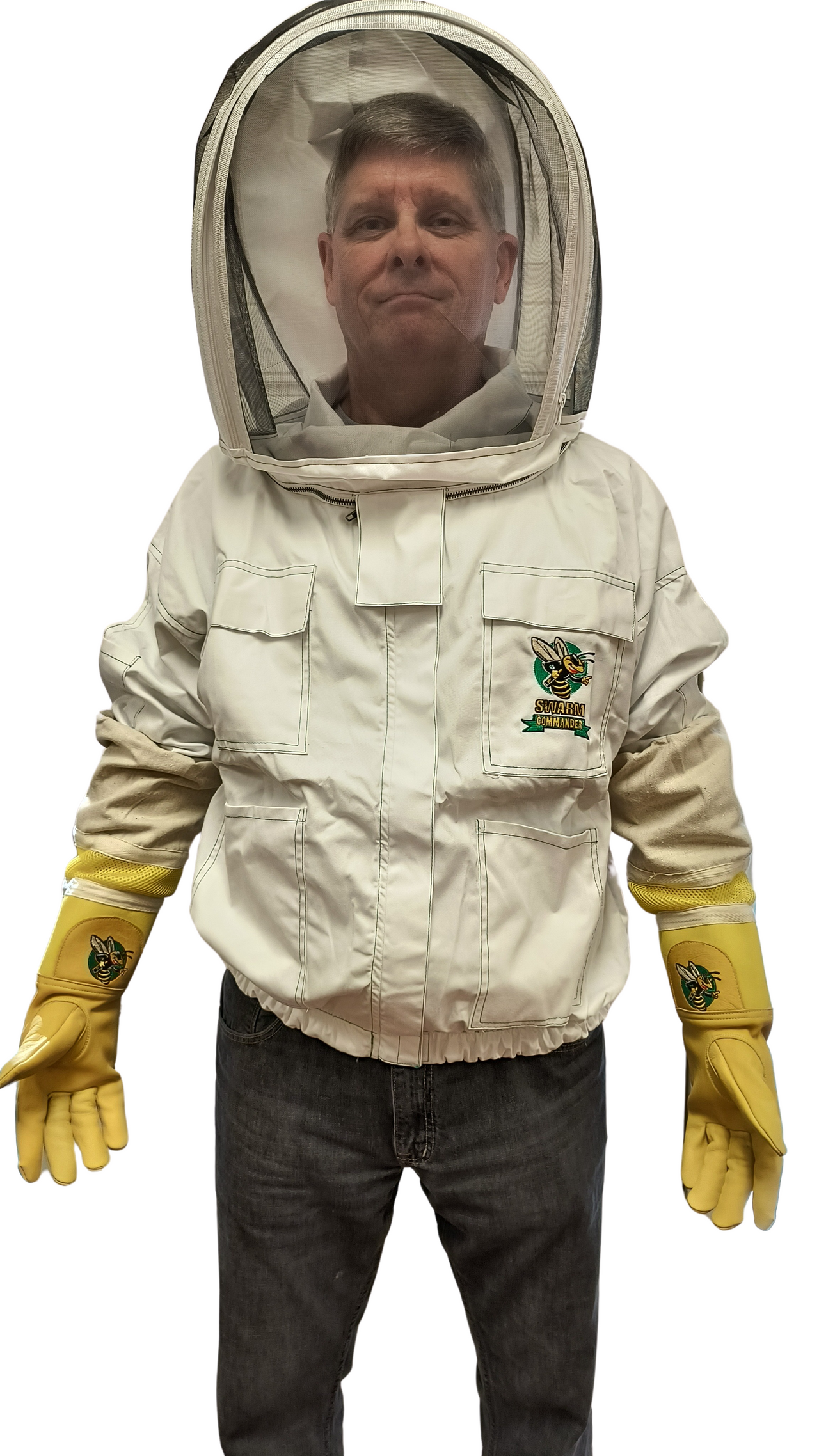 Swarm Commander Regular Cloth Beekeeping Jacket- XS to 5XL