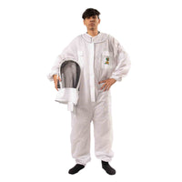 Thumbnail for White Swarm Commander Beekeeper Unisex Suit - 3 Layers Fully Ventilated with removable veil