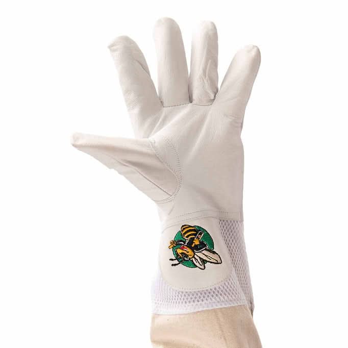 Swarm Commander Standard Length Goatskin Beekeeping Gloves - Ventilated - Blythewood Bee Company