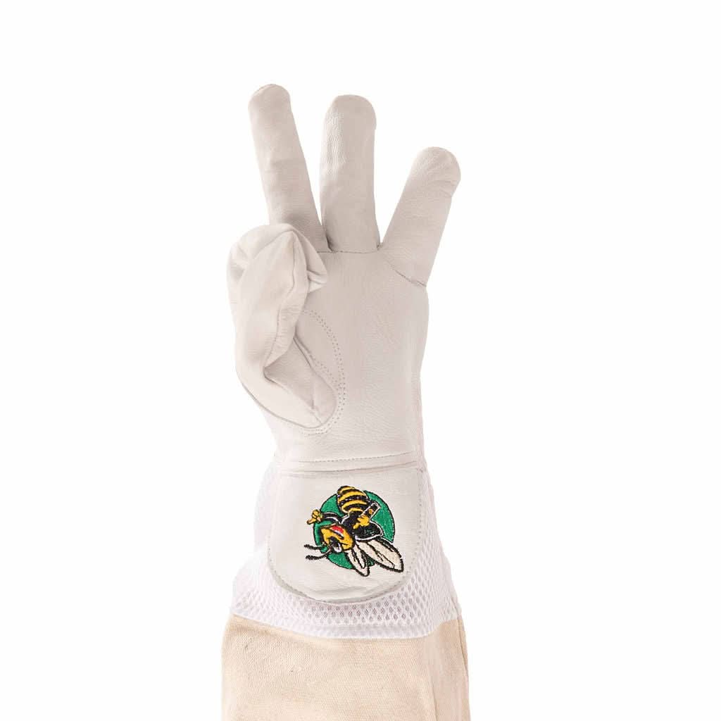 Swarm Commander Standard Length Goatskin Beekeeping Gloves - Ventilated - Blythewood Bee Company