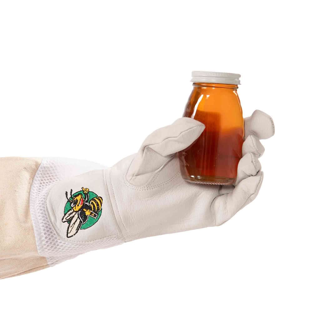 Swarm Commander Standard Length Goatskin Beekeeping Gloves - Ventilated - Blythewood Bee Company