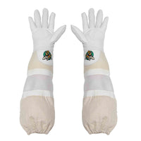 Thumbnail for 🎁 Swarm Commander EXTRA Long Goatskin Beekeeping Gloves - VENTILATED (100% off)