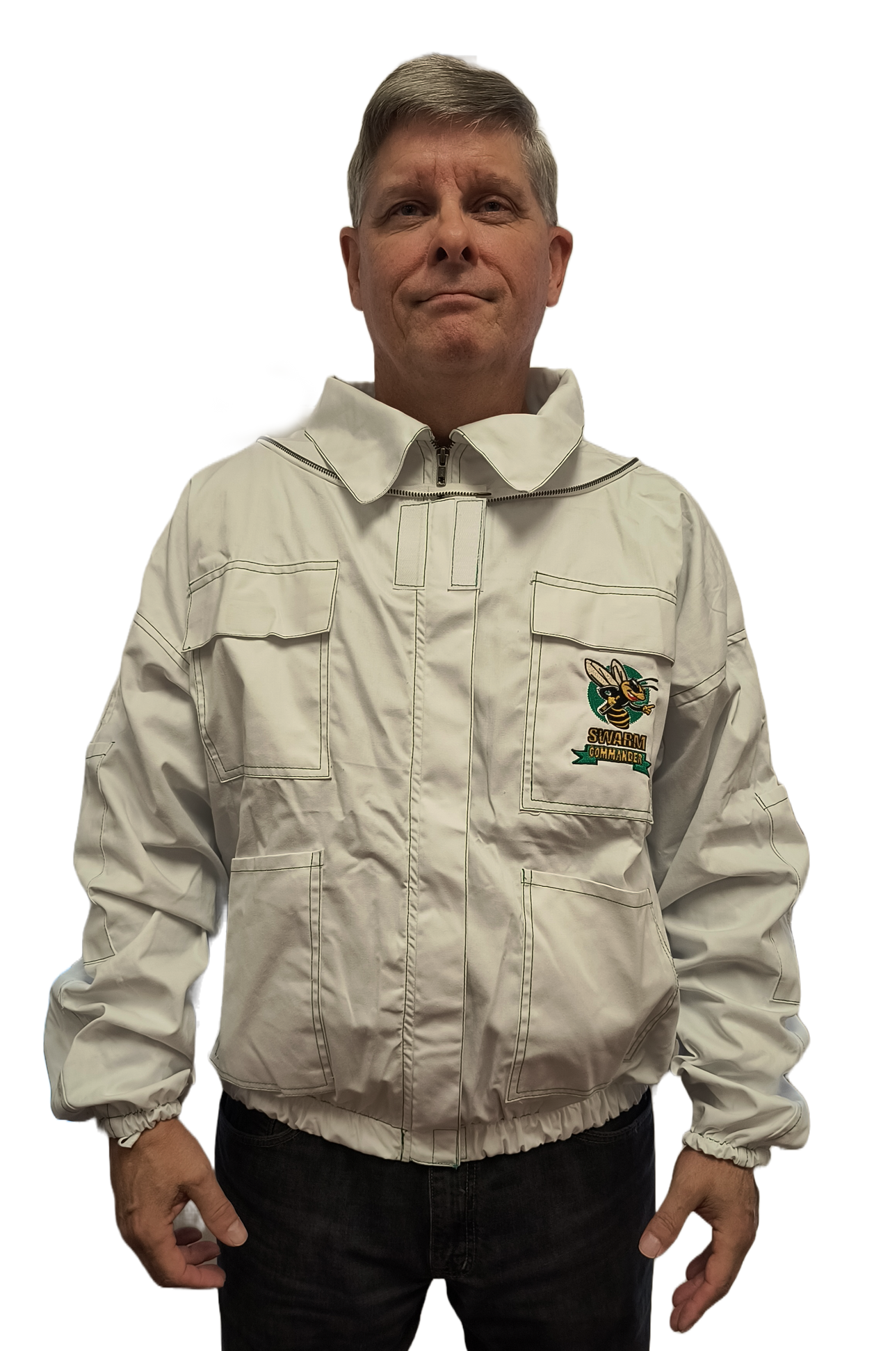 Swarm Commander Regular Cloth Beekeeping Jacket- XS to 5XL