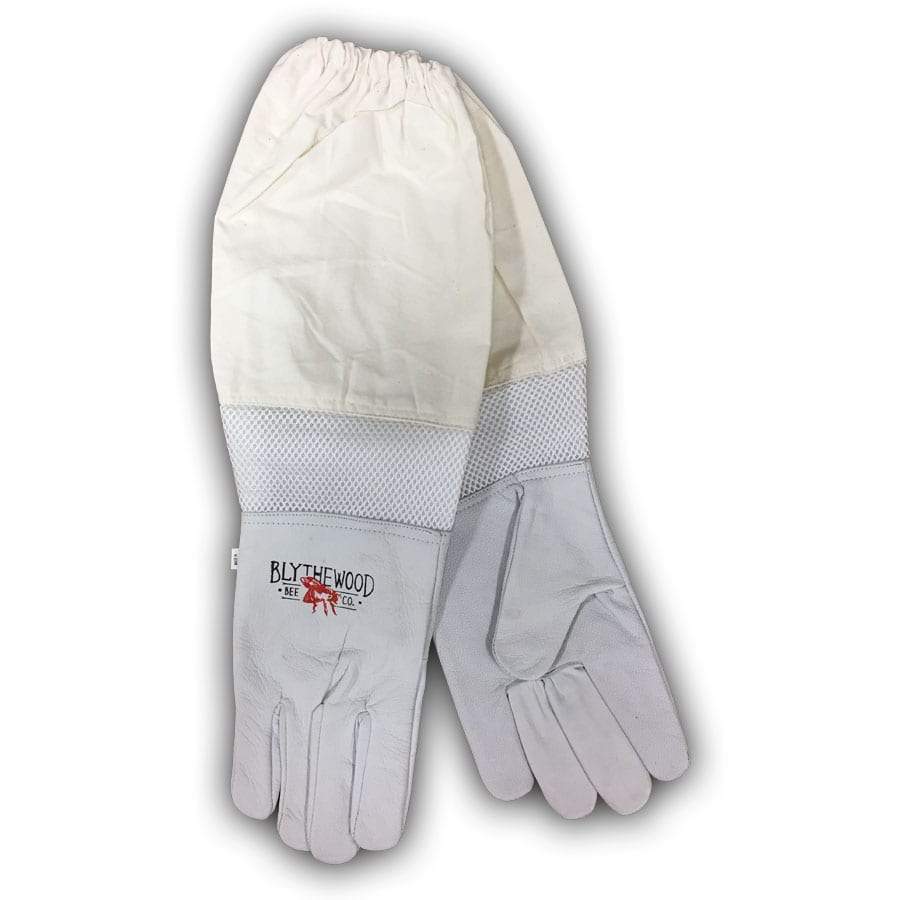 Ventilated Goatskin Leather Work Gloves | Blythewood Bee Company