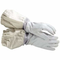 Thumbnail for Ventilated goatskin beekeeping gloves, elbow-length — included in 10 Frame Beginner starter kit