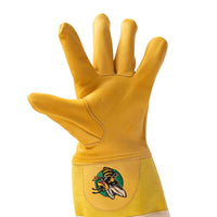 Thumbnail for Swarm Commander extra long vented cowhide beekeeping gloves