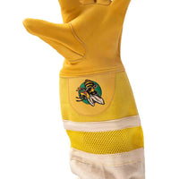 Thumbnail for Swarm Commander extra long vented cowhide beekeeping gloves