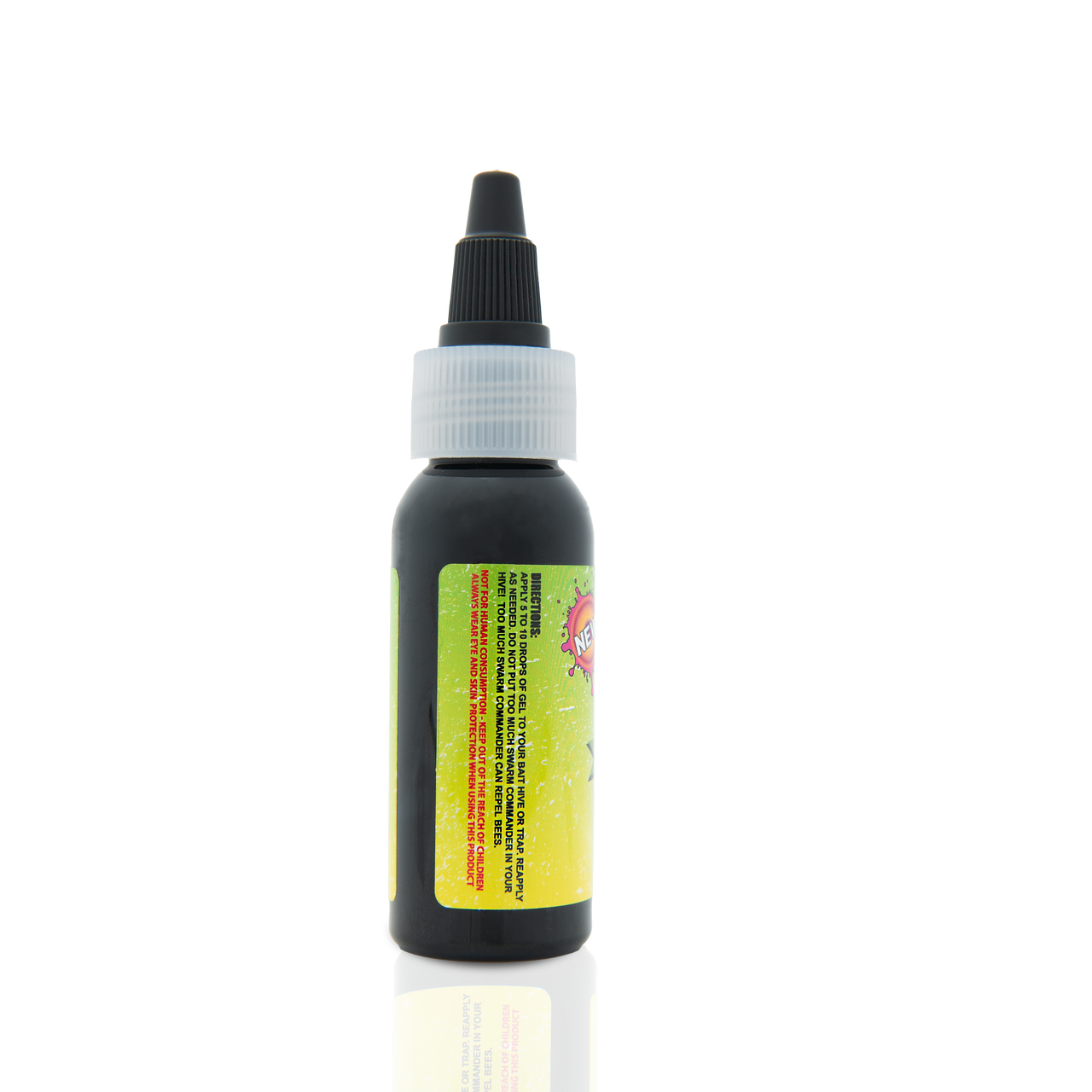 Swarm Commander gel applied in a bait hive